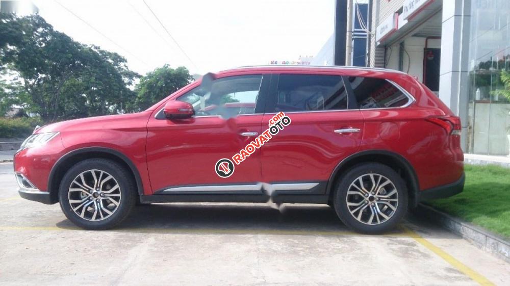 Bán ô tô Mitsubishi Outlander 2.0 STD sản xuất 2017, màu đỏ, nhập khẩu nguyên chiếc, giá 972tr-4