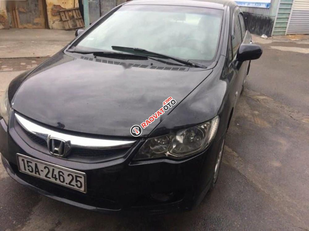 Bán ô tô Honda Civic đời 2010, màu đen-1