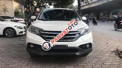 Bán ô tô Honda CR V 2.0 AT năm 2014, màu trắng đẹp như mới-0