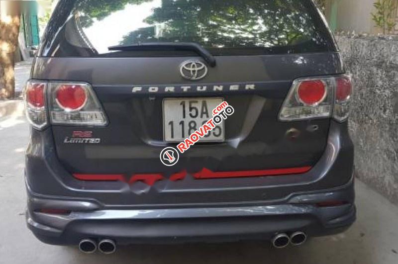 Cần bán lại xe Toyota Fortuner 2.5G đời 2014, màu xám số sàn, giá cạnh tranh-1