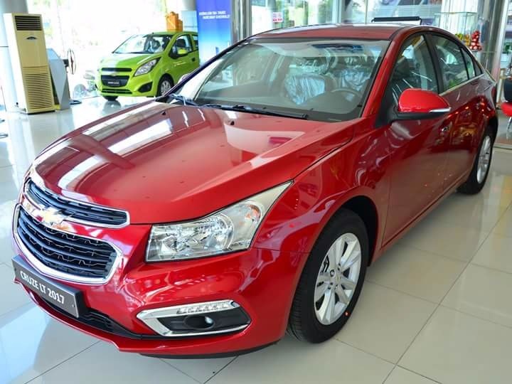 Bán xe Chevrolet Cruze năm 2017, màu đỏ, nhập khẩu chính hãng, giá chỉ 589 triệu-8