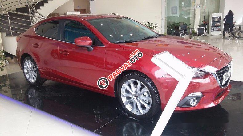 Bán Mazda 3 đời 2017, màu đỏ, giá 650tr-3