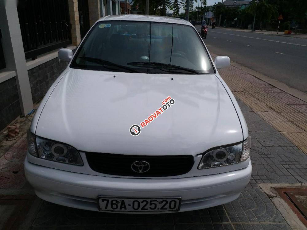 Bán ô tô Toyota Corolla XL 1.3 MT đời 2001, màu trắng-0