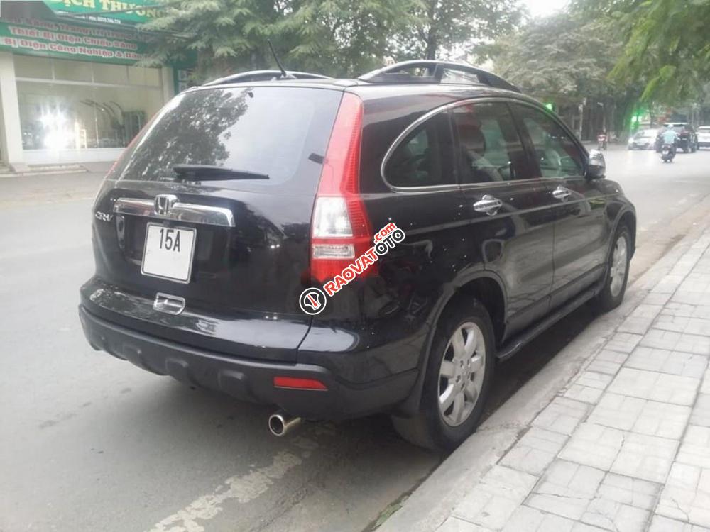 Cần bán gấp Honda CR V 2.4 AT năm 2009, màu đen số tự động, 500tr-3