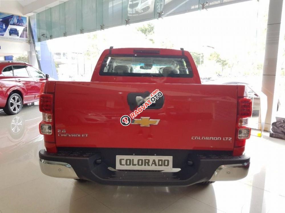 Bán Chevrolet Colorado LTZ 2.8L 4x4 AT sản xuất 2017, màu đỏ, nhập khẩu nguyên chiếc, giá 809tr-4
