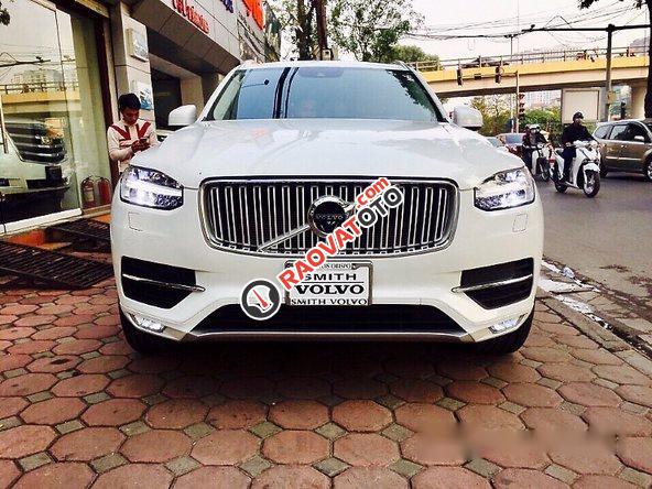 Bán Volvo XC90 đời 2017, màu trắng, nhập khẩu nguyên chiếc-0