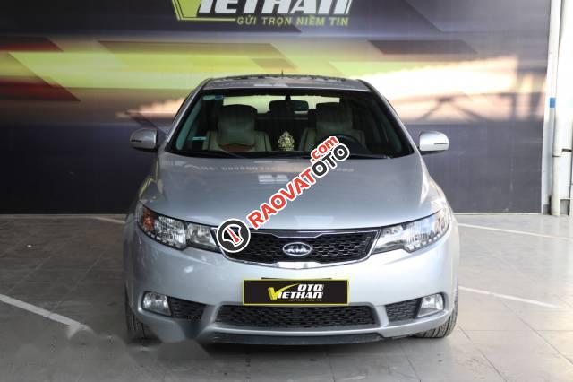 Cần bán lại xe Kia Forte SX 1.6MT đời 2012, màu bạc-0