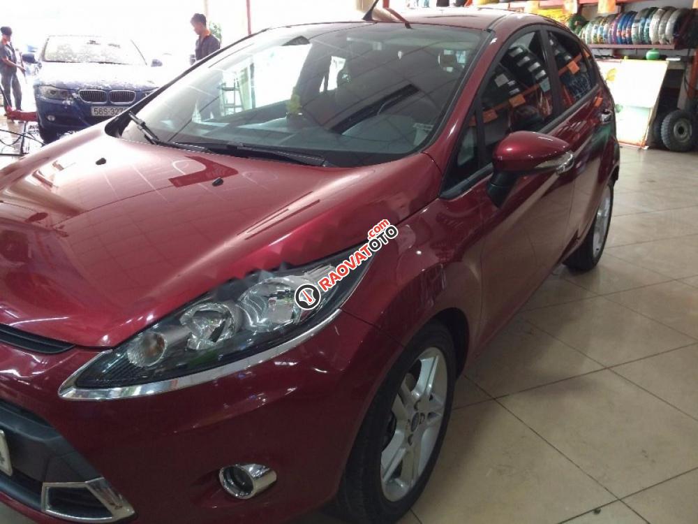 Bán Ford Fiesta S 1.6 AT đời 2012, màu đỏ còn mới-0