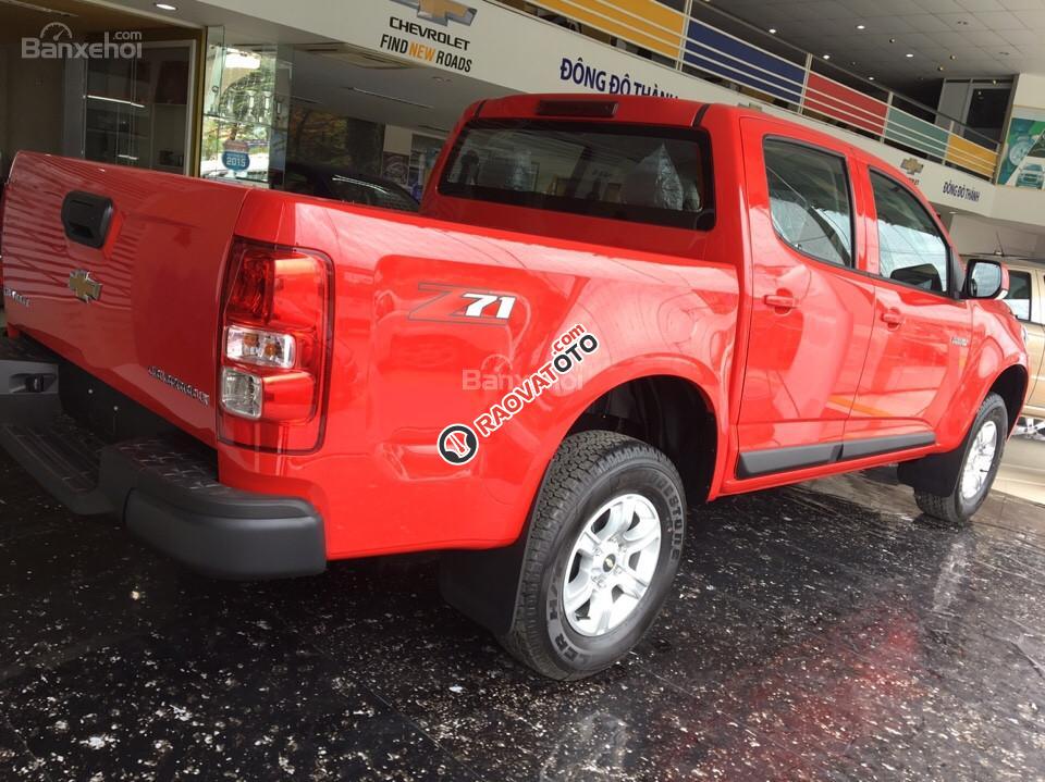 Bán Chevrolet Colorado năm 2017, màu đỏ, xe nhập hỗ trợ vay LS tốt-1