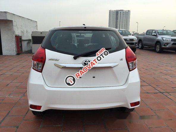 Bán xe Toyota Yaris đời 2017, màu trắng, giá 600tr-2