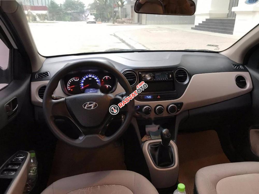 Cần bán gấp Hyundai Grand i10 1.2 MT Base đời 2016, màu trắng, nhập khẩu số sàn, giá chỉ 358 triệu-6