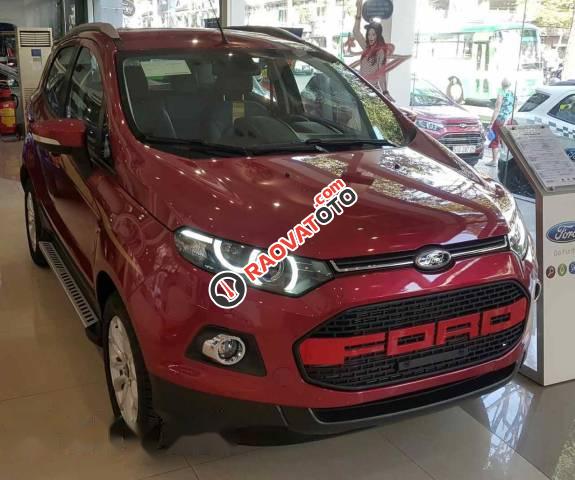 Bán xe Ford EcoSport đời 2017, màu đỏ-1