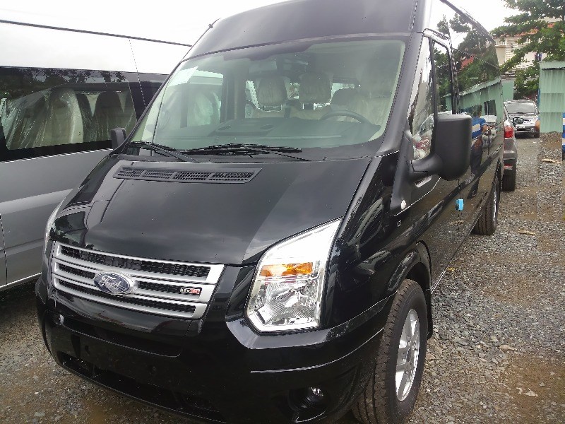 Bán Ford Transit đời 2017, màu đen, nhập khẩu-1