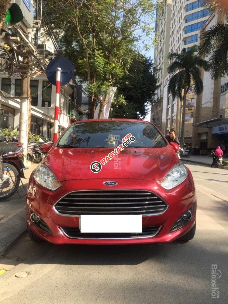 Bán xe Ford Fiesta Titanium màu đỏ, sx 2014-0