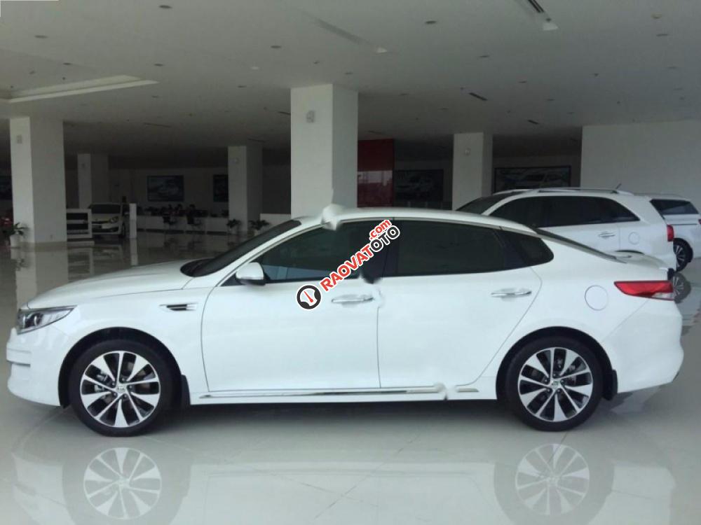 Cần bán xe Kia Optima 2.0 AT sản xuất 2016, màu trắng, nhập khẩu nguyên chiếc-0