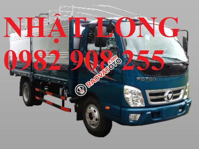 Bán xe tải Ollin 360 động cơ Isuzu thùng dài 4.15m, tải trọng 2.3 tấn vô thành phố giá tốt-2