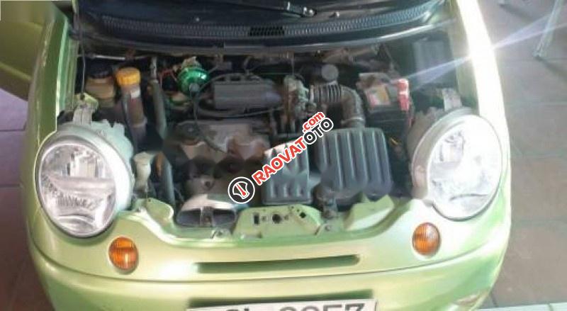 Bán ô tô Daewoo Matiz đời 2003, màu xanh lục, 125tr-4