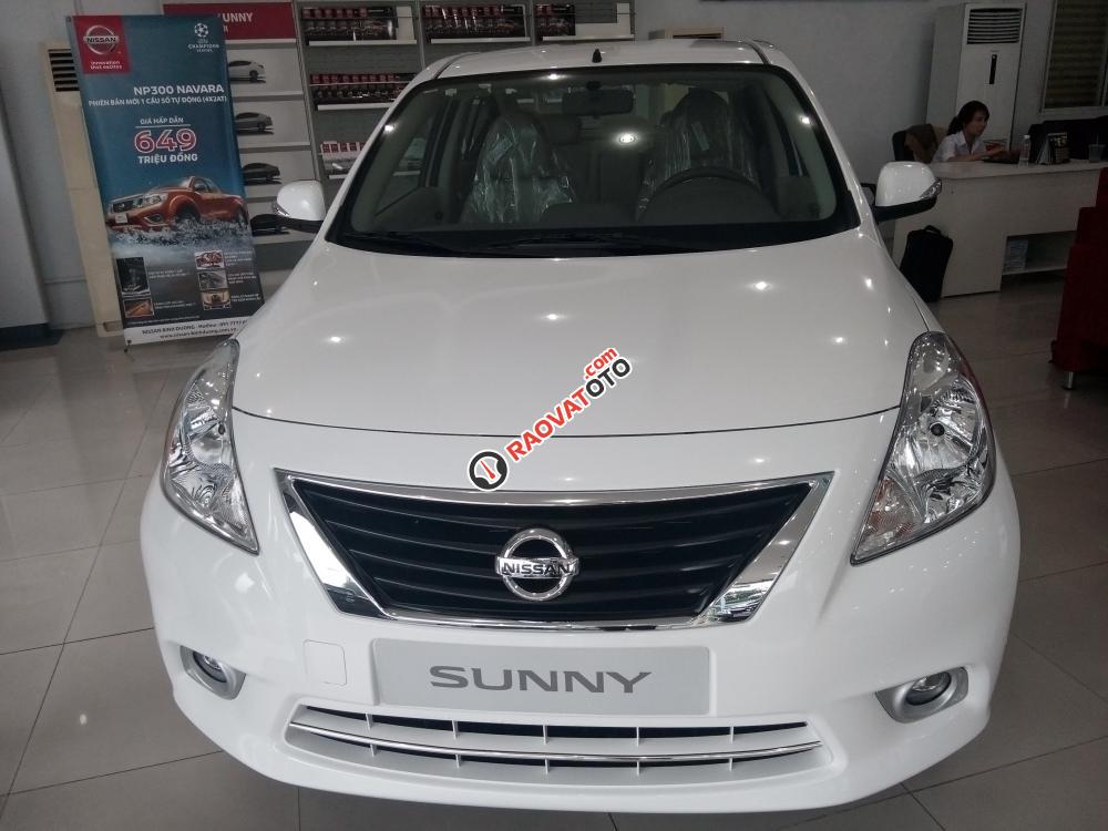 Cần bán xe Nissan Sunny XV đời 2017, màu trắng, 468tr-1