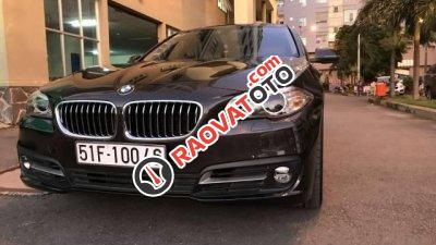 Bán xe BMW 5 Series 520i LCI sản xuất 2014, màu đen, xe nhập-1