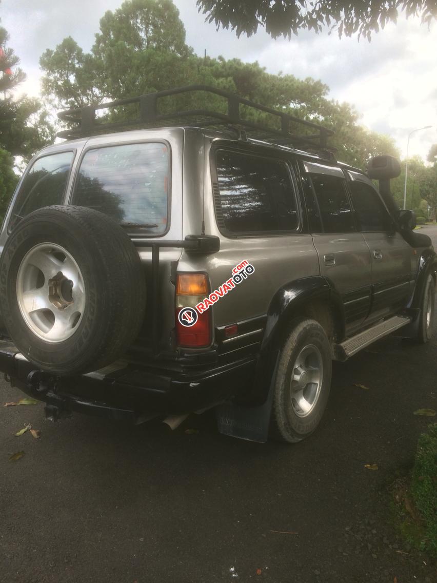 Bán xe Toyota Land Cruiser 1990, màu bạc, xe nhập-1