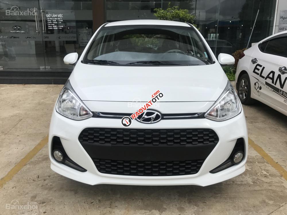 Hyundai Lạng Sơn_Bán xe Hyundai i10 năm 2017, màu trắng, 315tr-0