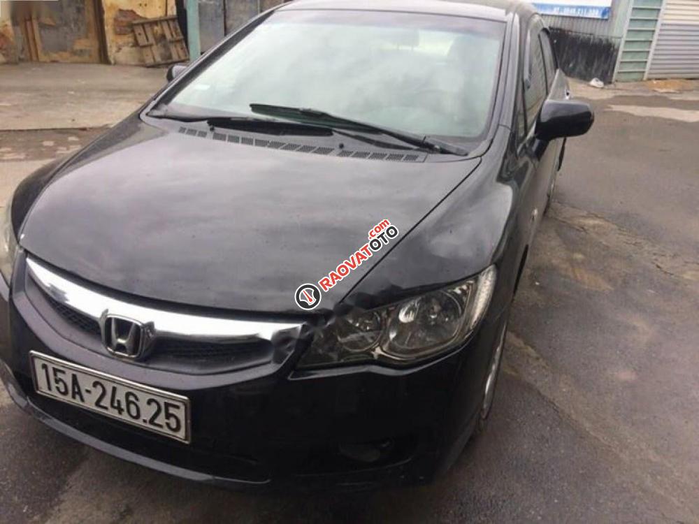 Bán ô tô Honda Civic đời 2010, màu đen-3