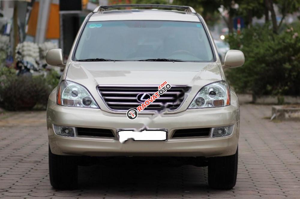 Bán xe Lexus GX 470 đời 2008, màu vàng, nhập khẩu số tự động-5