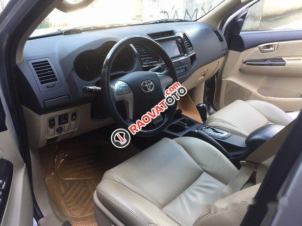 Bán Toyota Fortuner đời 2015, màu bạc-10