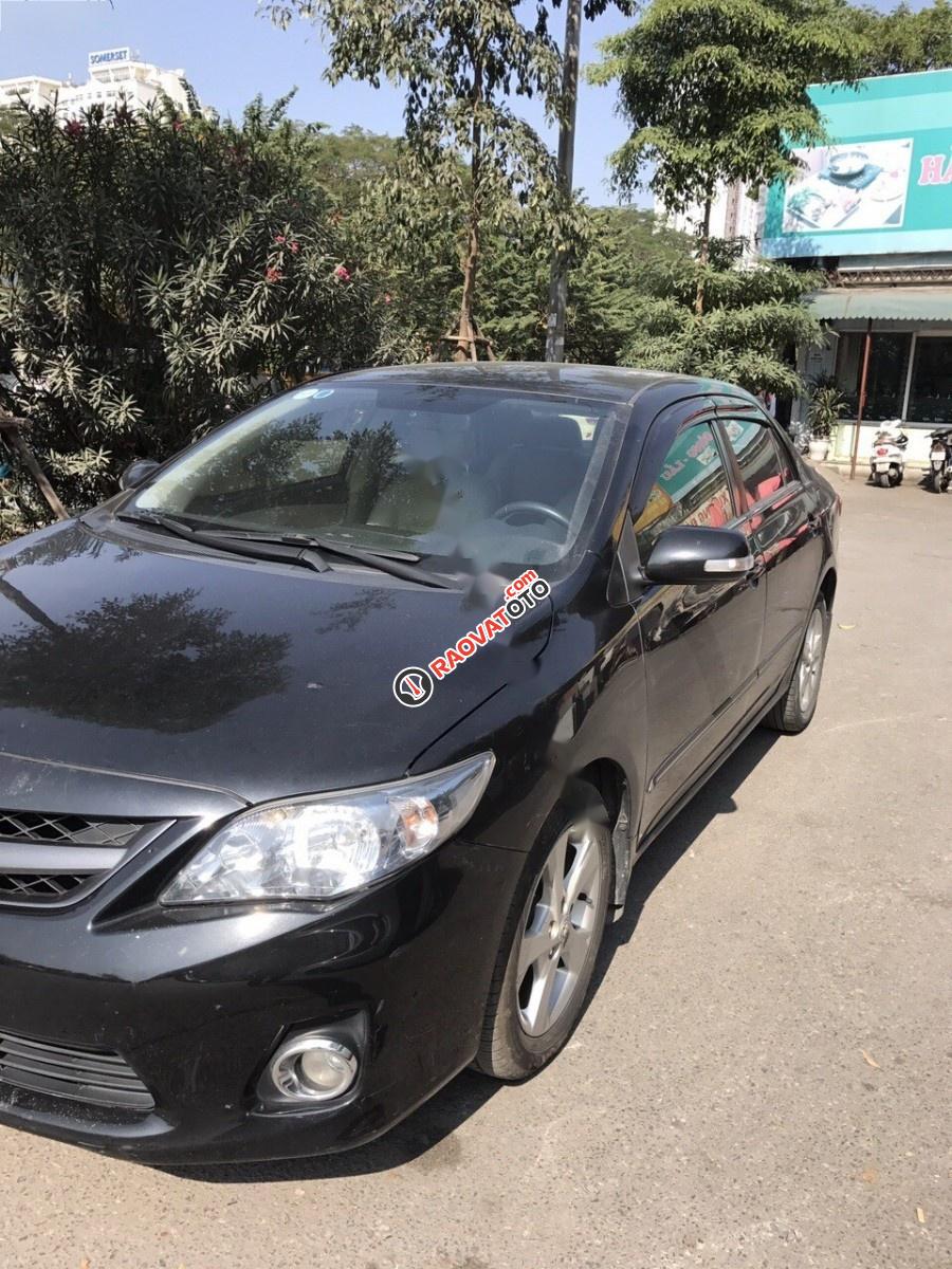 Bán xe Toyota Corolla altis 2.0V đời 2012, màu đen chính chủ, 595tr-2