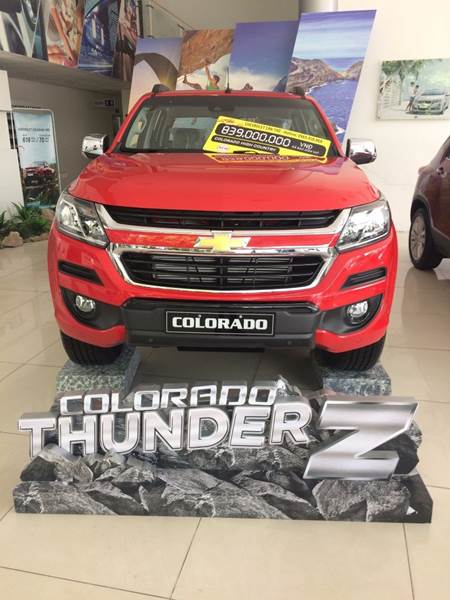 Bán ô tô Chevrolet Colorado năm 2017, màu đỏ, xe nhập-2