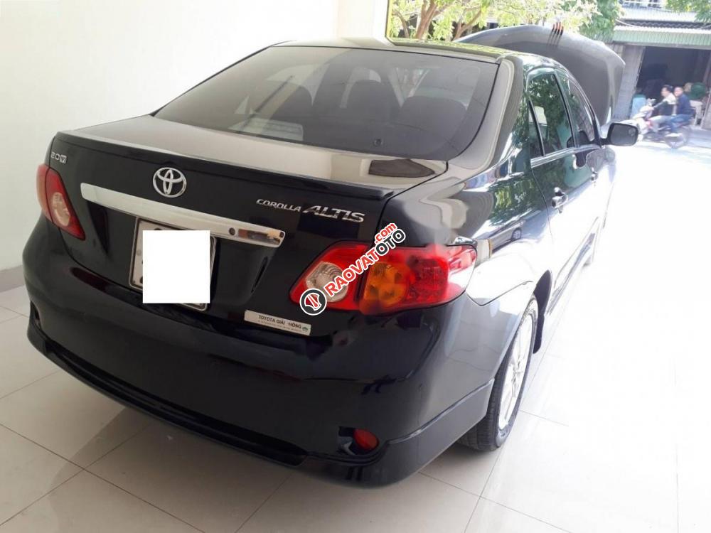 Cần bán Toyota Corolla altis 2.0AT đời 2009, màu đen số tự động-0