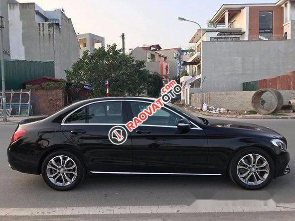 Bán Mercedes C200 sản xuất 2015, màu đen-3