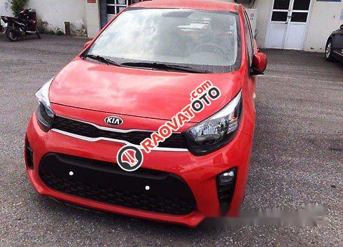 Bán Kia Morning Van đời 2017, màu đỏ, giá 279tr-1