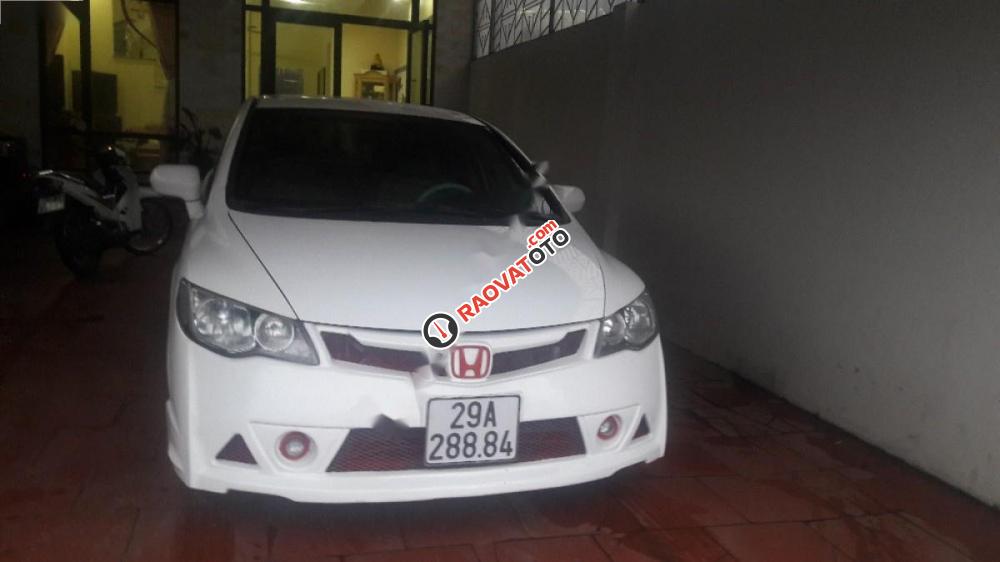 Cần bán xe Honda Civic đời 2009, màu trắng, xe nhập chính chủ-6