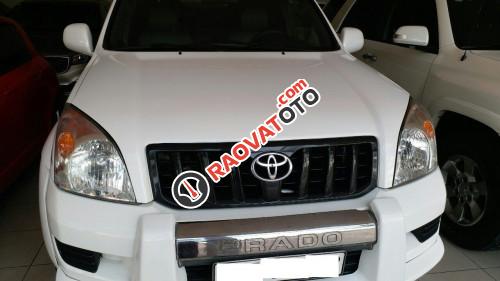 Bán ô tô Toyota Prado 2.0 MT đời 2006, màu trắng số sàn, 615 triệu-0