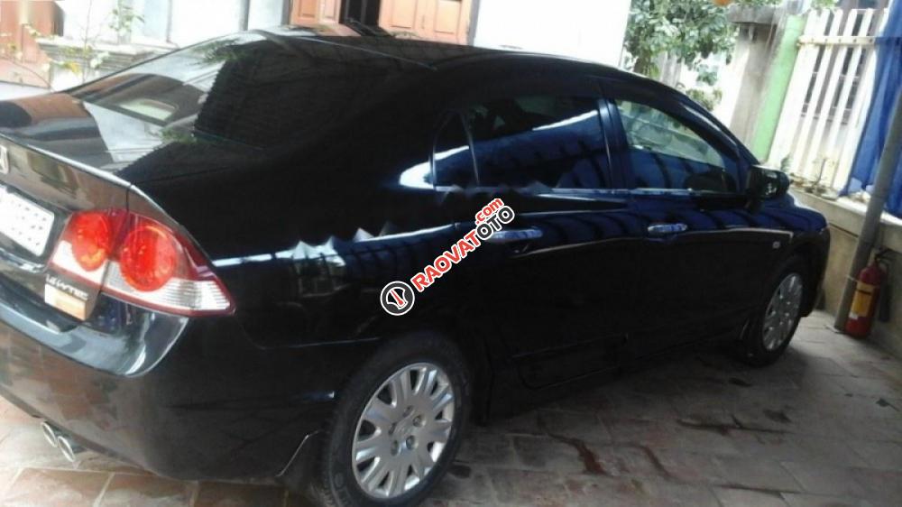 Cần bán xe Honda Civic 1.8 đời 2007, màu đen-6