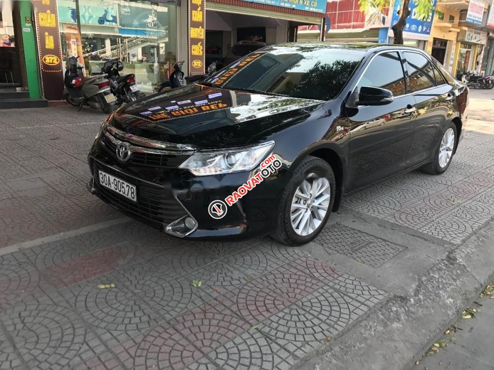 Bán Toyota Camry 2.5G đời 2015, màu đen-4