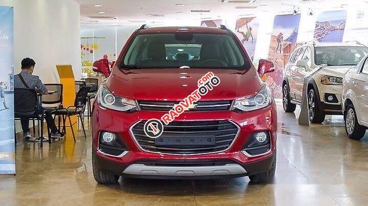 Bán Chevrolet Trax 2017, màu đỏ, nhập khẩu-1