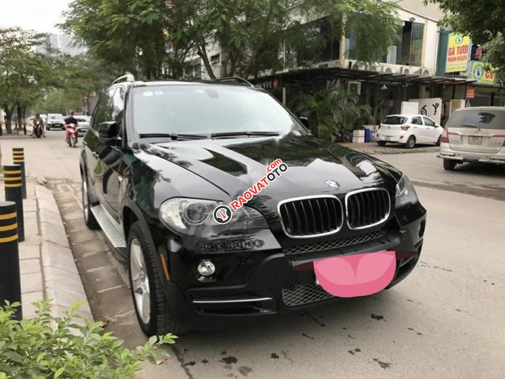 Bán BMW X5 3.0 sport đời 2008, màu đen, xe nhập-1
