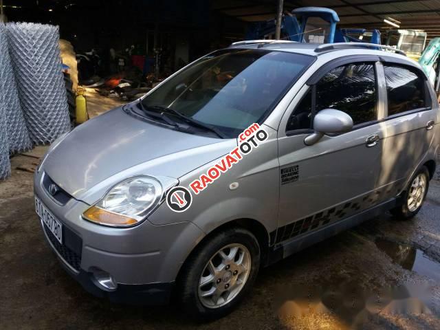 Cần bán lại xe Daewoo Matiz AT đời 2007, màu bạc-2