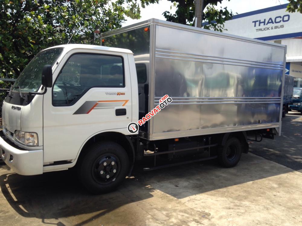 Xe tải Thaco K165s tải 2.4 tấn thùng kín, giao xe ngay đời 2017-2