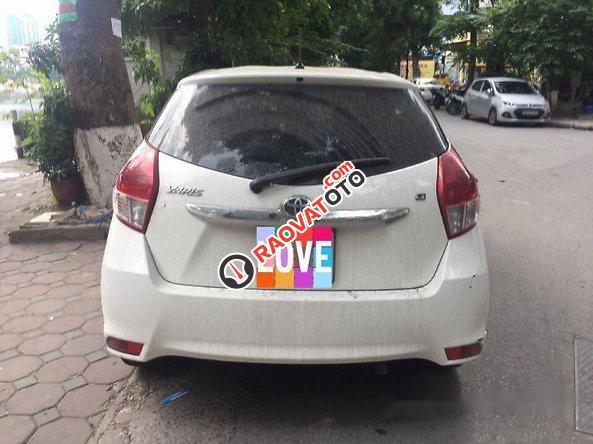 Bán Toyota Yaris G đời 2015, màu trắng -1