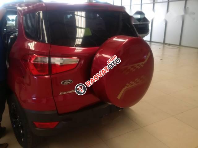 Bán Ford EcoSport 1.5L Tiatnium  AT năm 2017, màu đỏ-2