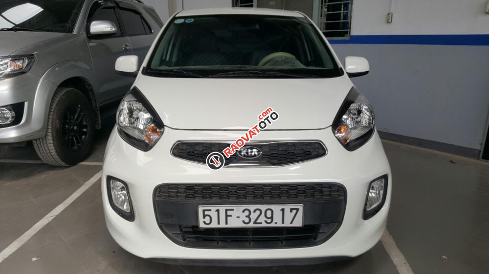 Bán Kia Morning 1.25 số sàn sản xuất 2015 màu trắng biển Sài Gòn-6