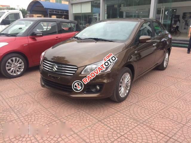 Bán xe Suzuki Ciaz đời 2016, màu nâu -5