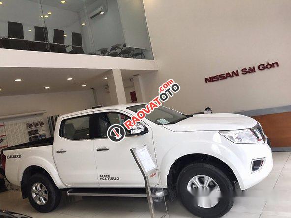 Bán ô tô Nissan Navara EL 2WD 7AT đời 2017, màu trắng -1