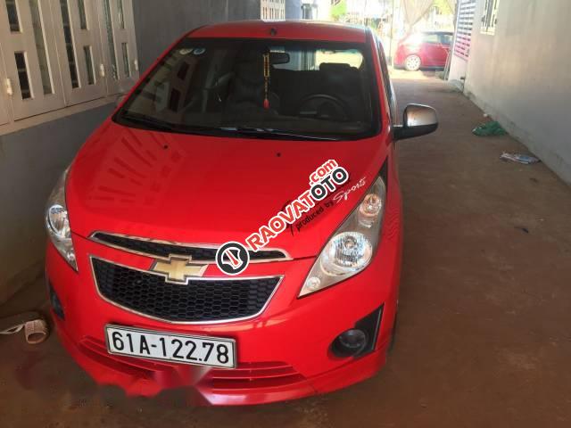 Bán xe Chevrolet Spark đời 2013, màu đỏ giá cạnh tranh-0