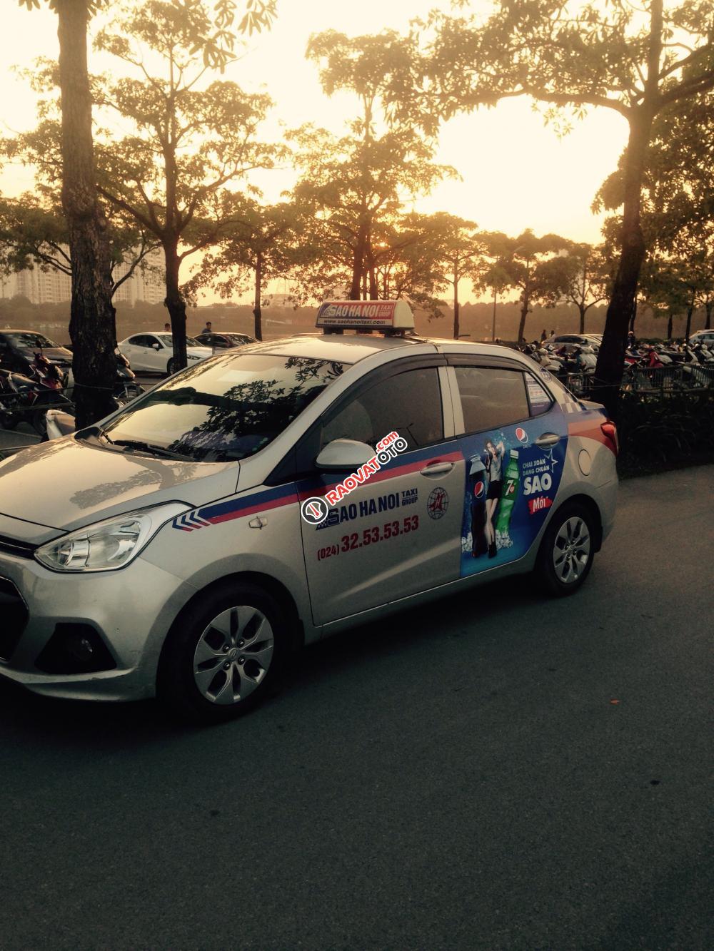 Sang nhượng taxi i10 sedan 2015 sao Hà Nội-0