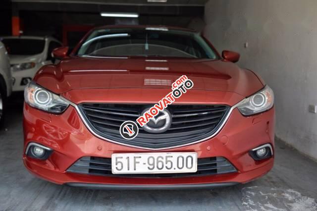 Bán ô tô Mazda 6 2.0 đời 2016, màu đỏ-0