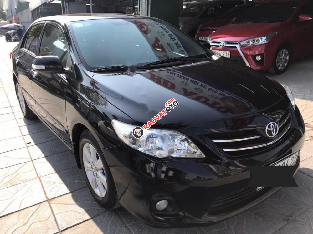Bán Toyota Corolla Altis 1.8MT đời 2011, màu đen số sàn-0
